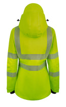 Beeswift Stormwear Womens Hi-Vis Jacket Yellow ALL SIZES