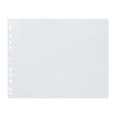 Oxford Punched Pocket Polypropylene Landscape A3 Clear 1x25 (25 Pack) 400005481