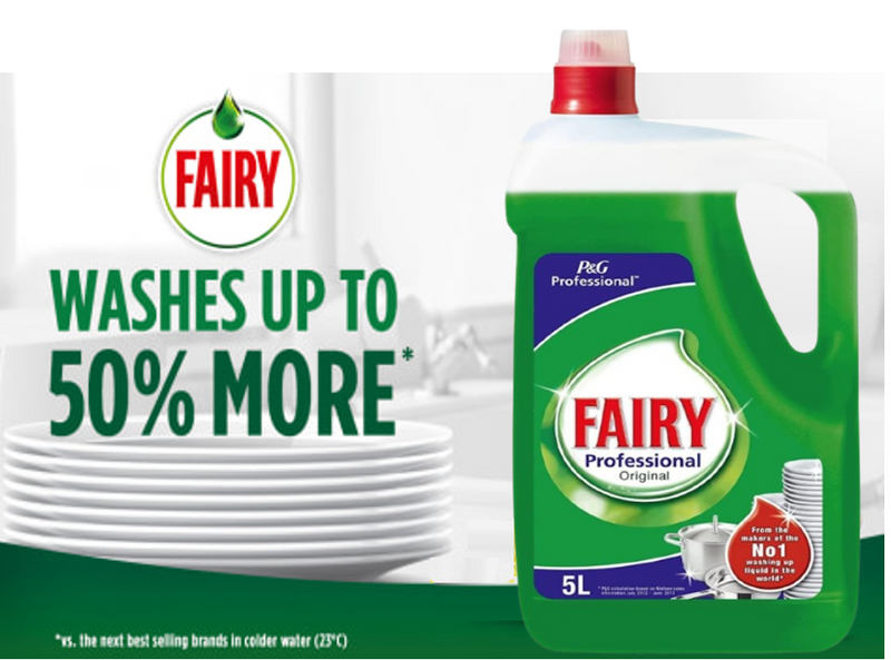 Fairy Original Professional  Washing Up Liquid 5 Litres