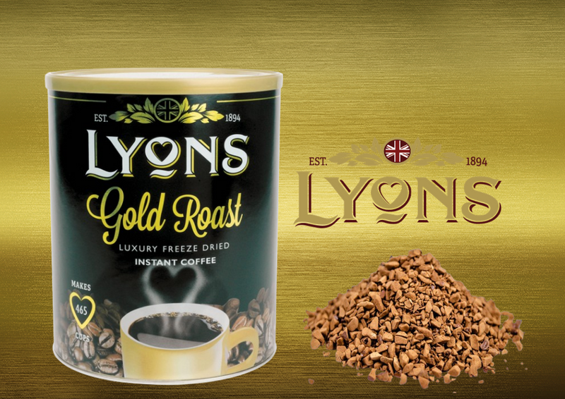 Lyons Gold Roast Freeze Dried Instant Coffee 750g