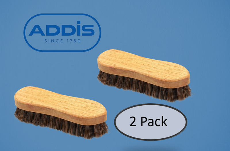 Addis 513870 190mm Scrubbing Brush, Varnished {2 Pack}