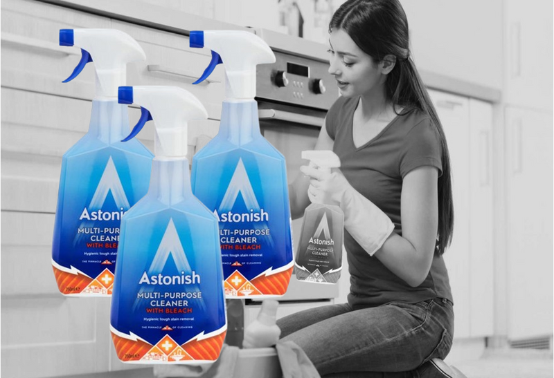 Astonish Multi-Surface Cleaner With Bleach Power 750ml