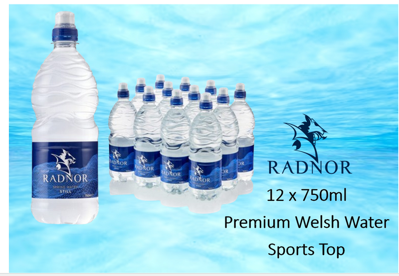 Radnor Hills Spring Still Water Sports Cap 12x750ml