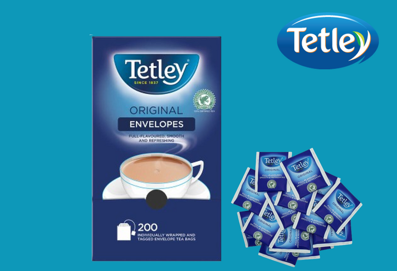 Tetley Tea 200's Envelopes