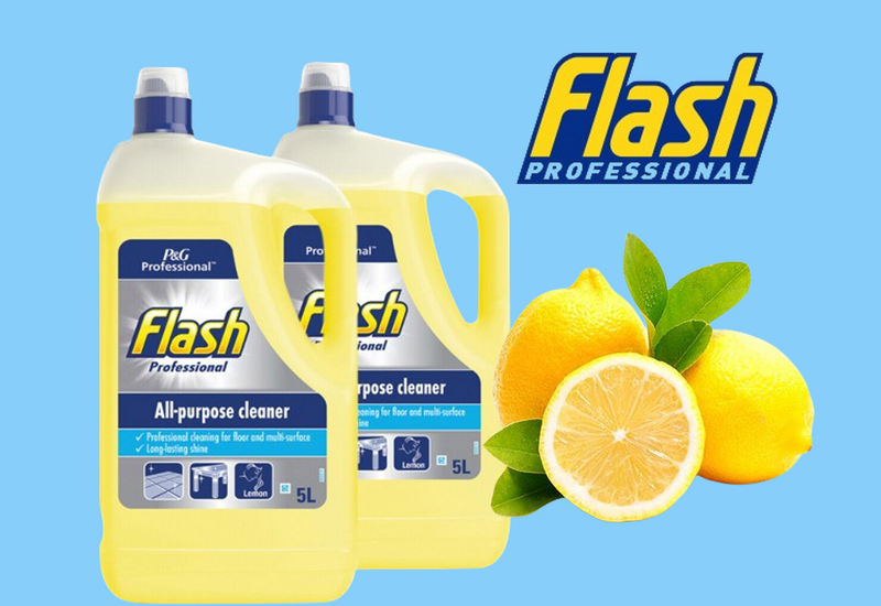 Flash Multi Surface & Floor Cleaner Lemon 5 Litre