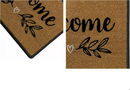 Mighty Mats Rubber Welcome Spring Cut Pile Doormat - 40x60cm