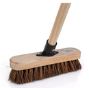 Castledale Wooden Deck Scrubbing Brush Head 9" {23cm} With Bassine Fibres