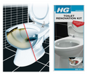 HG Toilet Renovation Cleaning Kit | Cleans, Descales & Renovates Toilet Bowl | 500ml
