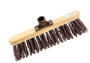 Castledale 12" Stiff Synthetic Brush Head with Plastic Socket