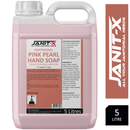 Janit-X Professional Luxury Pink Pearlised Hand Soap 5L Refill  Bottle