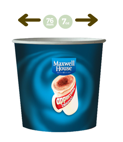Kenco Maxwell House In-Cup Cappuccino 7oz x 25's