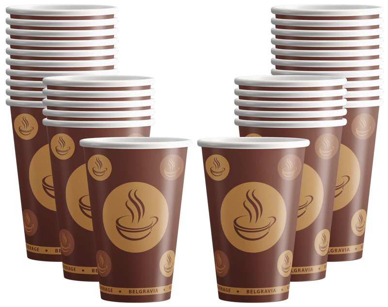 Belgravia 9oz Paper Vending Cups 1000's