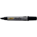 Bic 2300 Permanent Marker Chisel Tip Black (Pack of 12) 820926