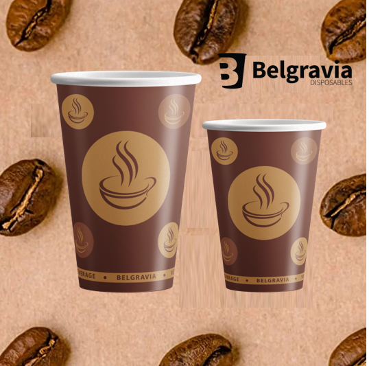 Belgravia 9oz Paper Vending Cups 1000's