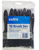 Harris Extra  Paint Brush Set Pack of 10 Brushes