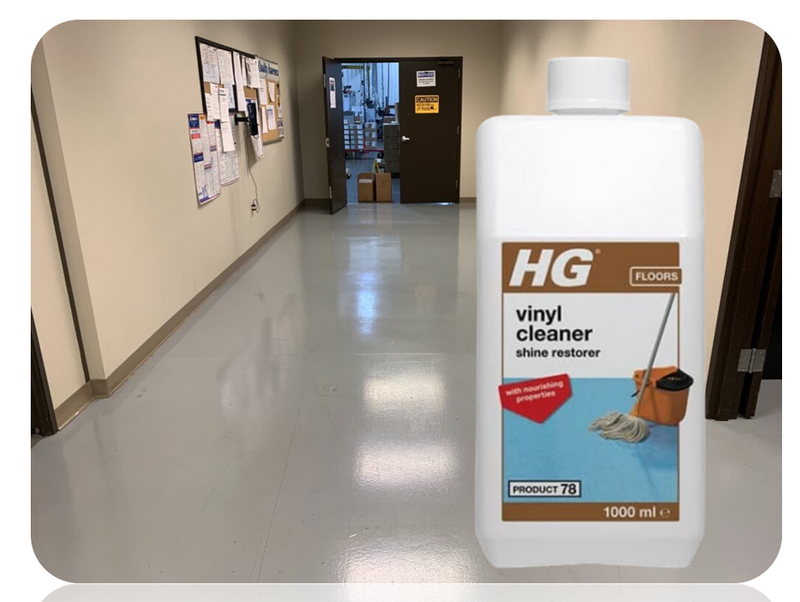 HG Vinyl Floor Cleaner & Shine Restorer | Product 78 |  1 Litre