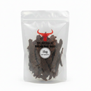The Buffalo Co. | Buffalo Bulk Dog Treats | Jerky 1 x 1kg