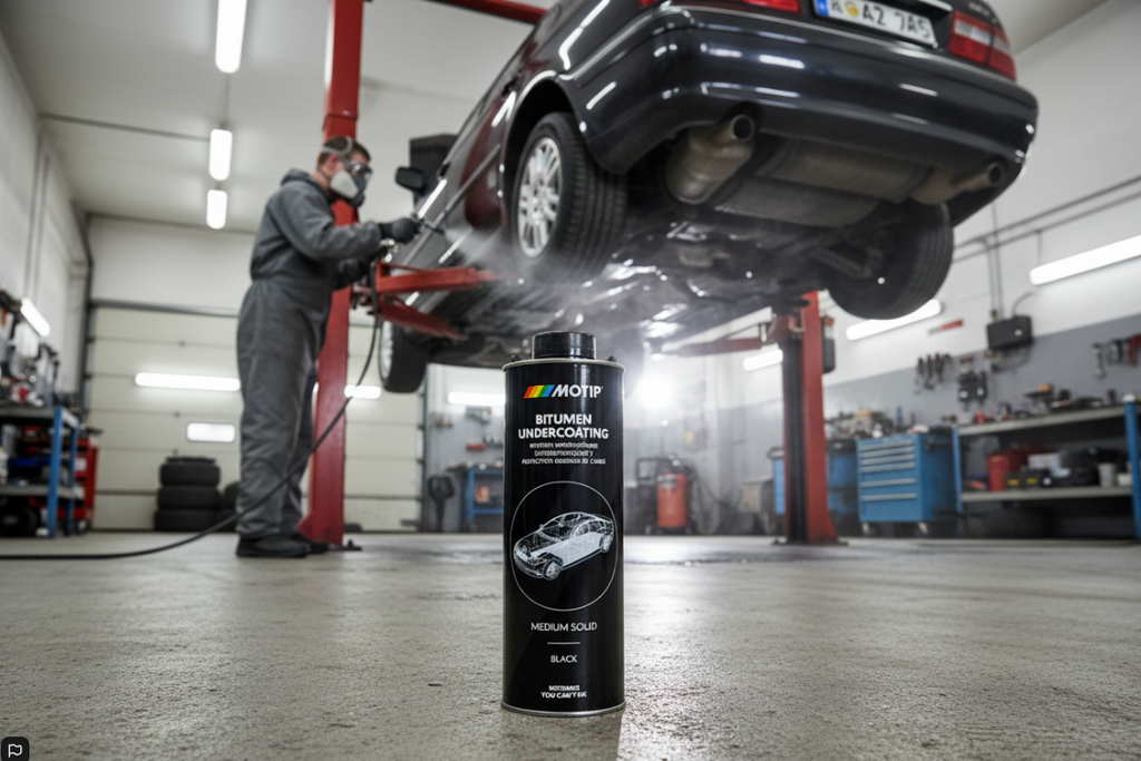Motip Bitumen Undercoating | Black | 1 litre – UK Business Supplies