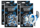 Gripit 25mm Plasterboard Fixing Stud Wall Anchor Max Load 113kg - Blue - 25 Pack