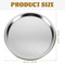 Fixtures 35cm/16" Stainless Steel Round Tray