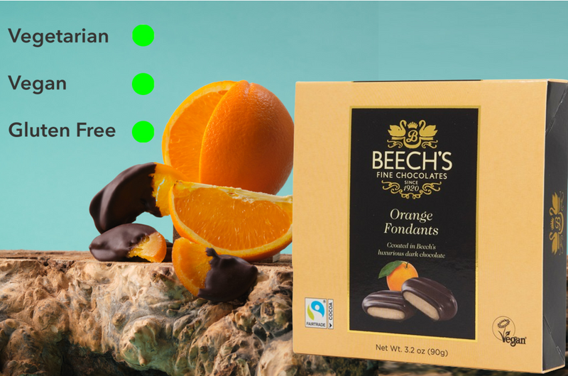Beech's Fine Luxury Chocolate Orange Creams 90g