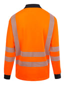 High Visibility Arc Flash Polo Shirt Orange ALL SIZES