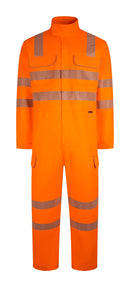 High Visibility Arc Flash Coverall Orange ALL SIZES