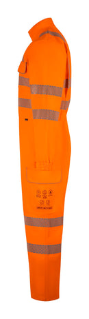 High Visibility Arc Flash Coverall Orange ALL SIZES