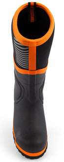 Neo Force Neoprene Full Safety Wellington Black ALL SIZES