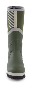 Neo Force Neoprene Full Safety Wellington Green ALL SIZES