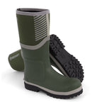 Neo Force Neoprene Full Safety Wellington Green ALL SIZES