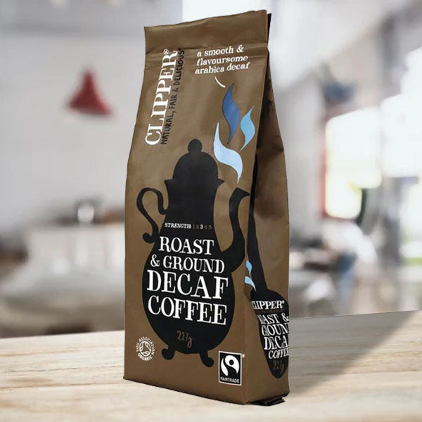 Clipper Roast & Ground Decaf Coffee 227g Pack