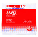 Burnshield Sterile Trauma Hydrogel Face Mask Precut