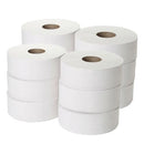 Maxima Mini Jumbo Toilet Roll 200 Metre White (Pack of 12)