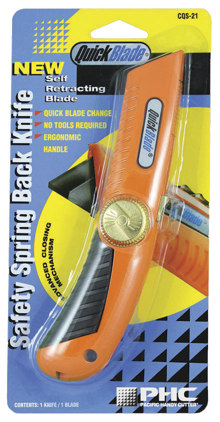 Phc Spring Back Safety Knife Orange – UK Business Supplies