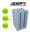 Janit-X 20" 40m, Blue 2 Ply Hygiene Couch Roll