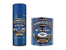 Hammerite 5084847 Direct To Rust Metal Paint - Smooth Gold Finish 250Ml
