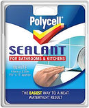 Polycell - Sealant Roll 41Mm White - Plcssbkwh41