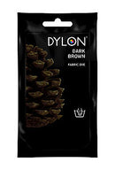 Dylon Hand Fabric Dye Sachet For Clothes And Soft Furnishings 50g - Espresso Brown