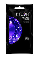Dylon Hand Fabric Dye Sachet For Clothes And Soft Furnishings 50g – Intense Violet