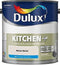 Dulux Easycare Kitchen Matt Emulsion Paint For Walls And Ceilings - Jasmine White 2.5 Litres