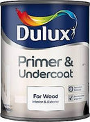 Dulux Primer & Undercoat Paint For Wood - 250Ml