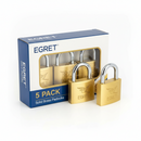 Securit Egret Brasss Padlock 20mm S1132