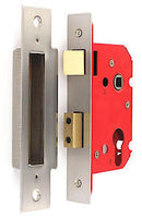 Sec 63Mm Euro S/Lock Stainless Steel S1851