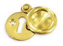 Sec Vic Escutcheon Cls Brs S2260