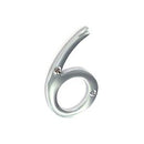 Chrome Numeral 6
