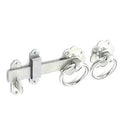 Securit Sec Ring Gate Latch Galv S5138, Zinc, 21.9 X 19.4 X 2.9