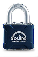 Henry Squire Stronglock Laminated Open Shackle 4 Pin Double Locking Padlock, 38mm