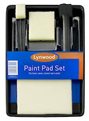 Lynwood Paint Pad Set Pa401,Black,200Mm