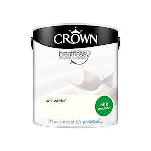 Crown Retail Core Emulsion Silk Sail White 2.5 L